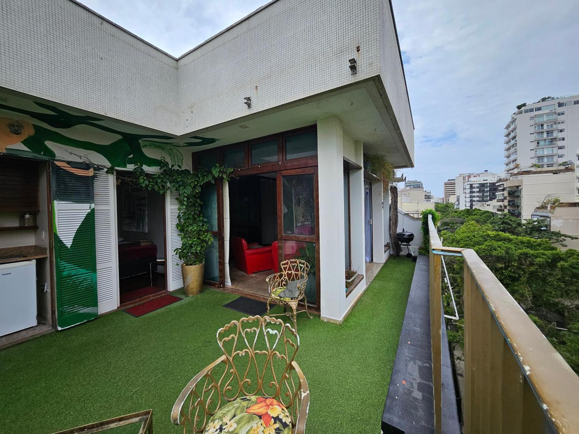 Charmosa Cobertura Em Ipanema Na Quadra Da Praia De Quarto, Sala, Terraco E Sauna Rio de Janeiro Exterior photo