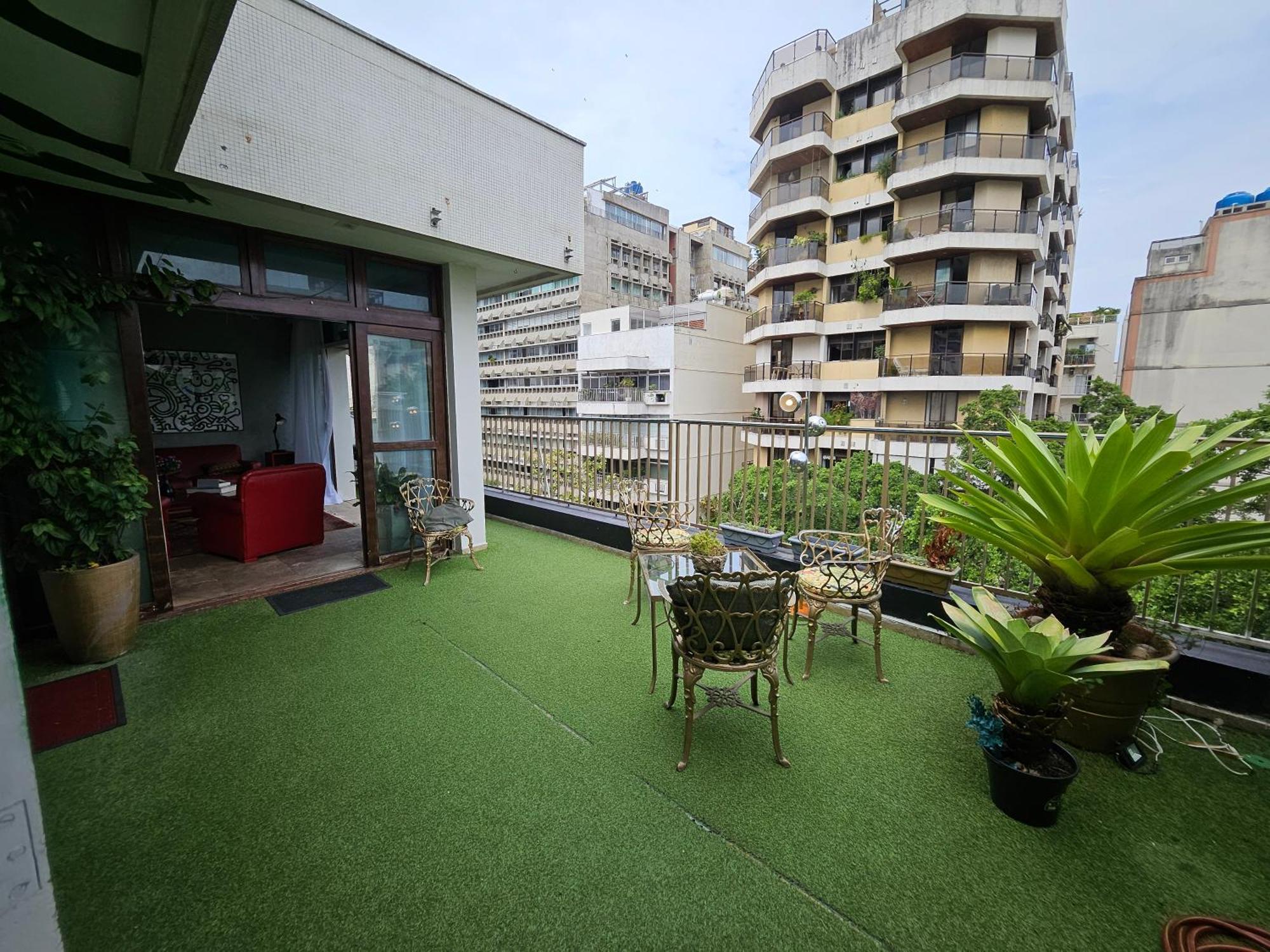 Charmosa Cobertura Em Ipanema Na Quadra Da Praia De Quarto, Sala, Terraco E Sauna Rio de Janeiro Exterior photo